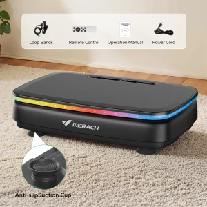 MERACH Vibration Plate Lymphatic Workout