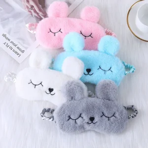 Cute Rabbit Plush Sleep Eye Mask