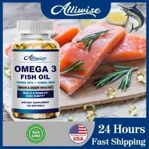 Wild Caught Omega 3 Fish Oil