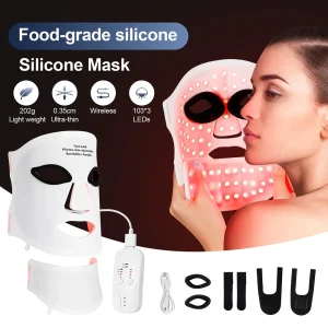 LED Infrared Facial Mask Wireless Therapy